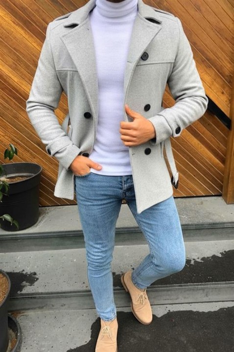 Muški kaput TORONTO GREY, Boja: siva, IVET.HR - MODERNA ODJEĆA