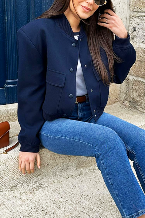 Jakna NAVILZA, Boja: tamnoplava, IVET.HR - MODERNA ODJEĆA
