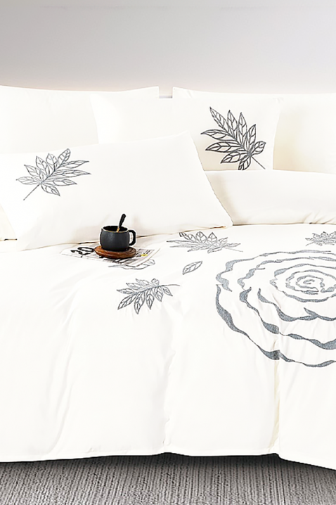 Komplet posteljina BIOGELNA WHITE 200x220 cm pamuk - 4 dijela, Boja: bijela, IVET.HR - MODERNA ODJEĆA