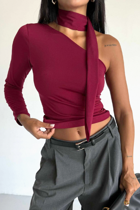 Ženska bluza GROZELDA BORDO, Boja: bordo, IVET.HR - MODERNA ODJEĆA