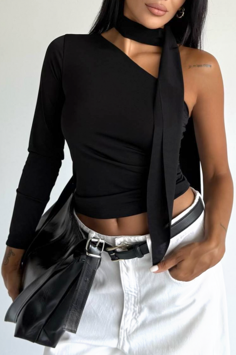 Ženska bluza GROZELDA BLACK, Boja: crna, IVET.HR - MODERNA ODJEĆA
