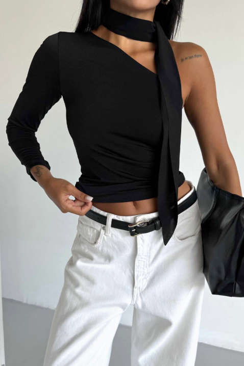 Ženska bluza GROZELDA BLACK, Boja: crna, IVET.HR - MODERNA ODJEĆA