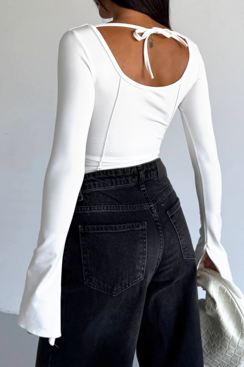 Ženska bluza RELVEDA WHITE, Boja: bijela, IVET.HR - MODERNA ODJEĆA