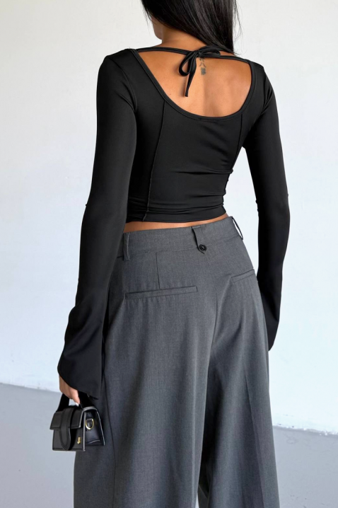 Ženska bluza RELVEDA BLACK, Boja: crna, IVET.HR - MODERNA ODJEĆA