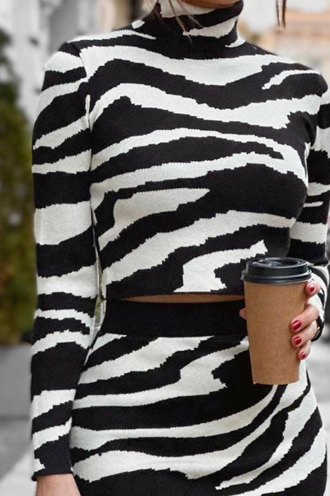 Komplet ZEBRADA BLACK, Boja: crna, IVET.HR - MODERNA ODJEĆA
