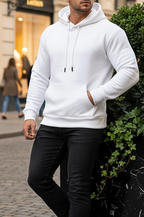 Muška dukserica REJERO WHITE, Boja: bijela, IVET.HR - MODERNA ODJEĆA