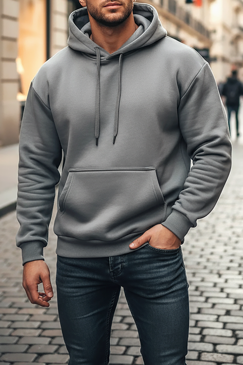 Muška dukserica REJERO GREY, Boja: siva, IVET.HR - MODERNA ODJEĆA