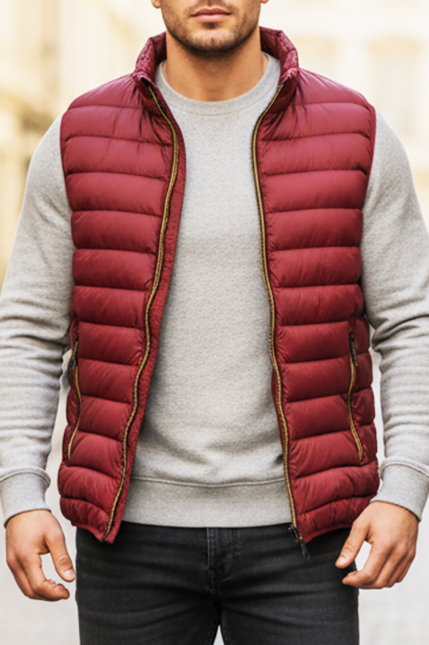 Muški prsluk BERELTO RED, Boja: crvena, IVET.HR - MODERNA ODJEĆA