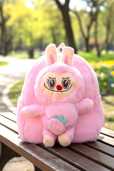 Dječji ruksak LABUBU BERRY PINK, Boja: roza, IVET.HR - MODERNA ODJEĆA