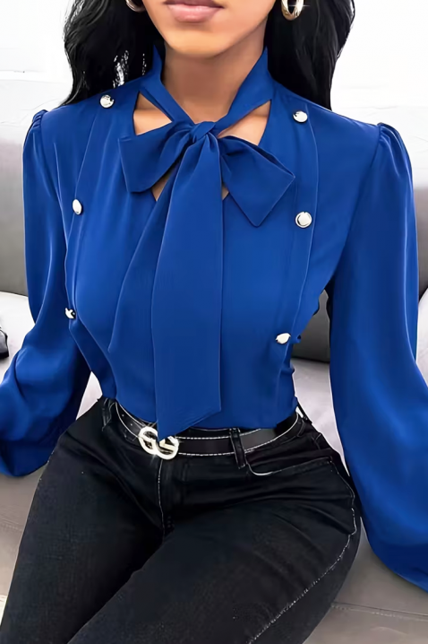Ženska bluza TIOFEGA BLUE, Boja: plava, IVET.HR - MODERNA ODJEĆA