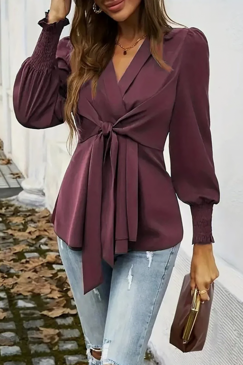 Ženska bluza GIRFOLZA BORDO, Boja: bordo, IVET.HR - MODERNA ODJEĆA