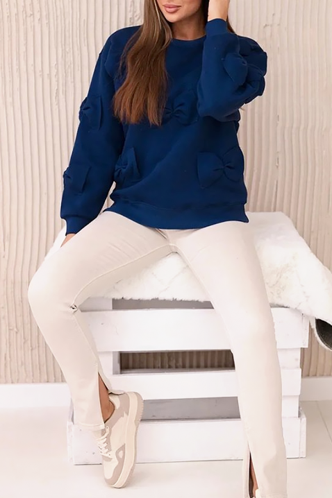 Ženska bluza ROZVELA NAVY, Boja: tamnoplava, IVET.HR - MODERNA ODJEĆA