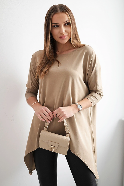 Ženska bluza XARMELFA BROWN, Boja: smeđa, IVET.HR - MODERNA ODJEĆA