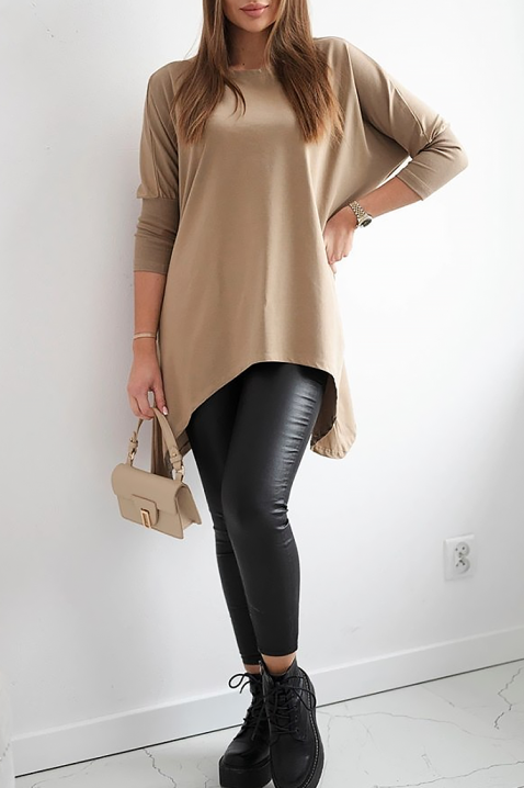 Ženska bluza XARMELFA BROWN, Boja: smeđa, IVET.HR - MODERNA ODJEĆA