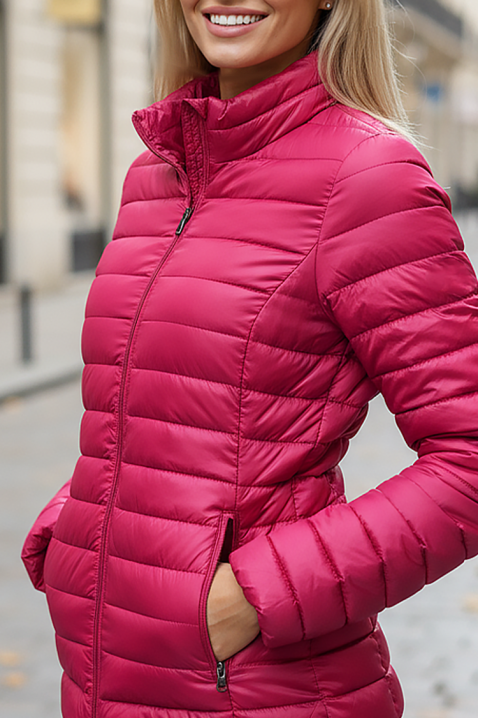 Jakna VELSORNDA PINK, Boja: crna, IVET.HR - MODERNA ODJEĆA