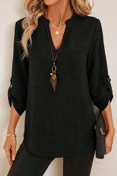 Ženska bluza ZARLONRA BLACK, Boja: crna, IVET.HR - MODERNA ODJEĆA