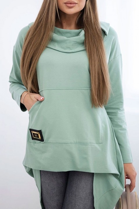 Dukserica BRELMONDA MINT, Boja: mente, IVET.HR - MODERNA ODJEĆA