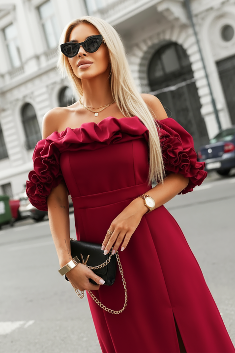 Haljina ZERLONDA RED, Boja: crvena, IVET.HR - MODERNA ODJEĆA