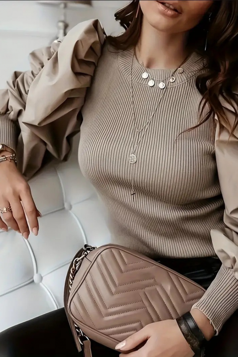 Ženska bluza MIOGENZA, Boja: bež, IVET.HR - MODERNA ODJEĆA