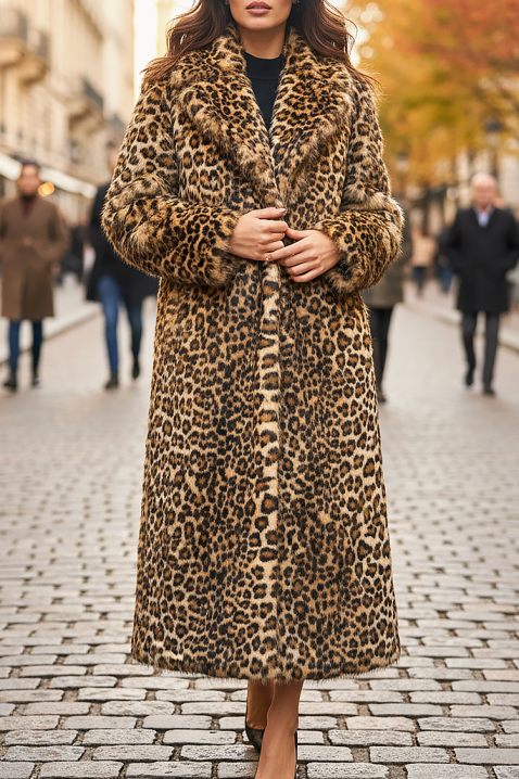 Kaput GROXELRA, Boja: leopard, IVET.HR - MODERNA ODJEĆA