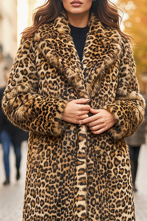 Kaput GROXELRA, Boja: leopard, IVET.HR - MODERNA ODJEĆA