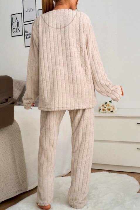 Pidžama AMBOLESA BEIGE, Boja: bež, IVET.HR - MODERNA ODJEĆA