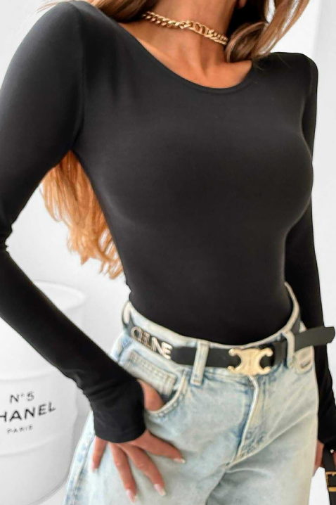 Ženska bluza LASINDA BLACK, Boja: crna, IVET.HR - MODERNA ODJEĆA