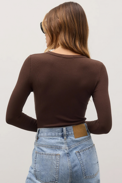 Ženska bluza LASINDA BROWN, Boja: smeđa, IVET.HR - MODERNA ODJEĆA