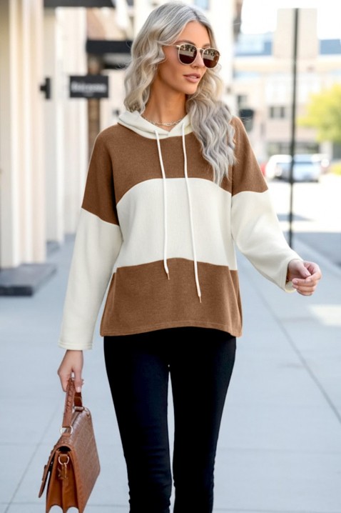 Dukserica GRANZALIA BROWN, Boja: višebojna, IVET.HR - MODERNA ODJEĆA