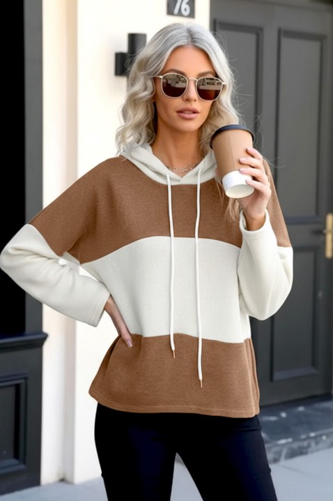 Dukserica GRANZALIA BROWN, Boja: višebojna, IVET.HR - MODERNA ODJEĆA