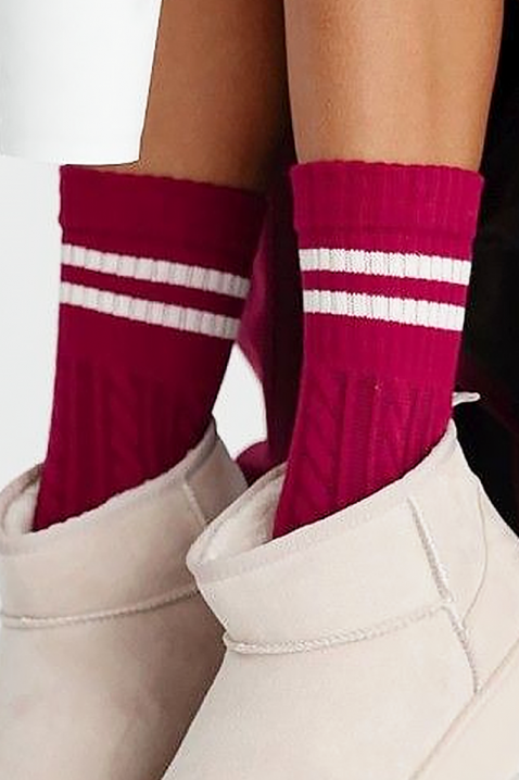 Čarape SIOJELA FUCHSIA, Boja: fuksija, IVET.HR - MODERNA ODJEĆA