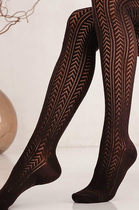 Čarape MEGNOLFA BROWN, Boja: smeđa, IVET.HR - MODERNA ODJEĆA