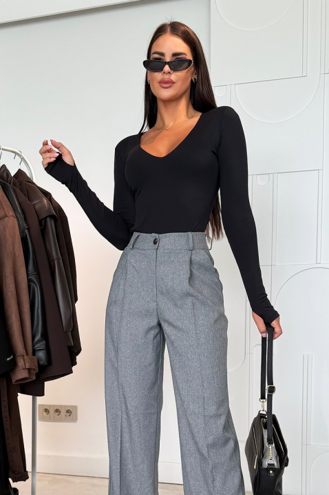 Bodi - bluza MIRFELZA BLACK, Boja: crna, IVET.HR - MODERNA ODJEĆA