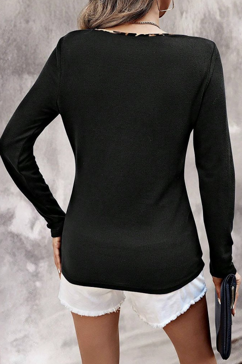 Ženska bluza VIOTELA BLACK, Boja: crna, IVET.HR - MODERNA ODJEĆA