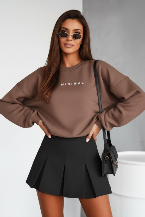 Ženska bluza CHENZILA MOCHA, Boja: moka, IVET.HR - MODERNA ODJEĆA