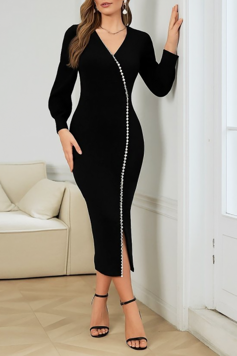 Haljina BILANDA BLACK, Boja: crna, IVET.HR - MODERNA ODJEĆA