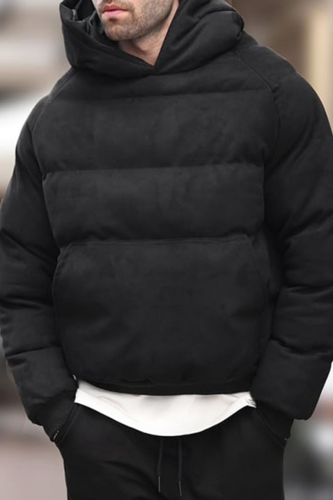Muška anorak jakna DETRIX BLACK, Boja: crna, IVET.HR - MODERNA ODJEĆA