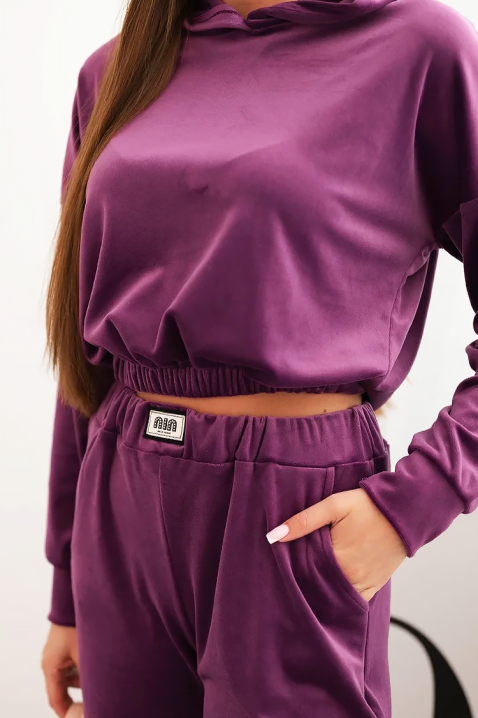 Komplet TELULZA PURPLE, Boja: ljubičasta, IVET.HR - MODERNA ODJEĆA
