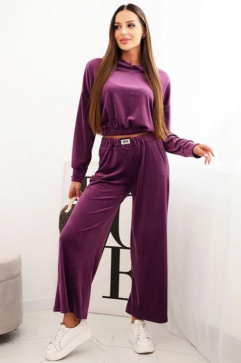 Komplet TELULZA PURPLE, Boja: ljubičasta, IVET.HR - MODERNA ODJEĆA