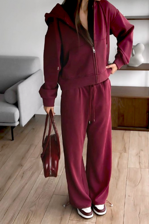 Komplet PRESILZA BORDO, Boja: bordo, IVET.HR - MODERNA ODJEĆA