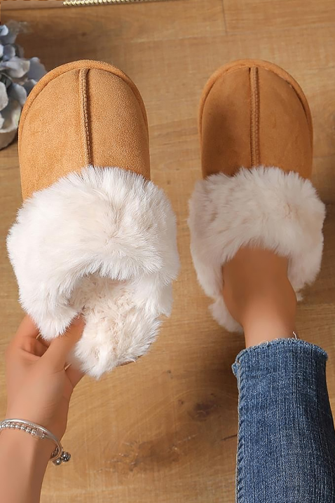 Ženske papuče SINBELJA CAMEL, Boja: svjetlosmeđa, IVET.HR - MODERNA ODJEĆA