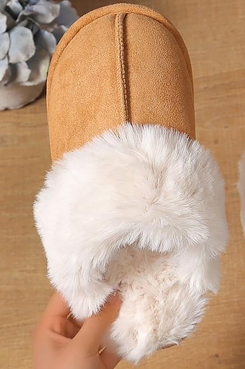 Ženske papuče SINBELJA CAMEL, Boja: svjetlosmeđa, IVET.HR - MODERNA ODJEĆA