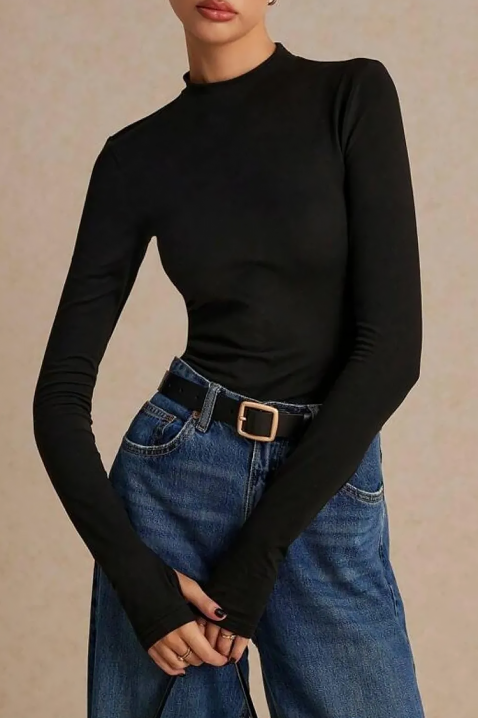 Ženska bluza MOIFELZA BLACK, Boja: crna, IVET.HR - MODERNA ODJEĆA