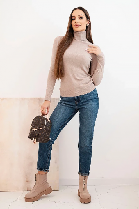 Ženska bluza AMSIVA BEIGE, Boja: bež, IVET.HR - MODERNA ODJEĆA