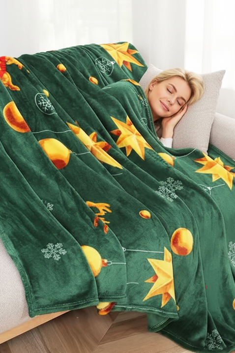 Pokrivač MIODEZA 160x200 cm, Boja: zelena, IVET.HR - MODERNA ODJEĆA