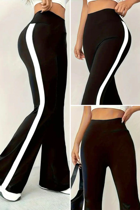 Hlače AGLINDA, Boja: crna, IVET.HR - MODERNA ODJEĆA