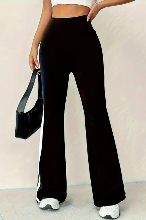 Hlače AGLINDA, Boja: crna, IVET.HR - MODERNA ODJEĆA