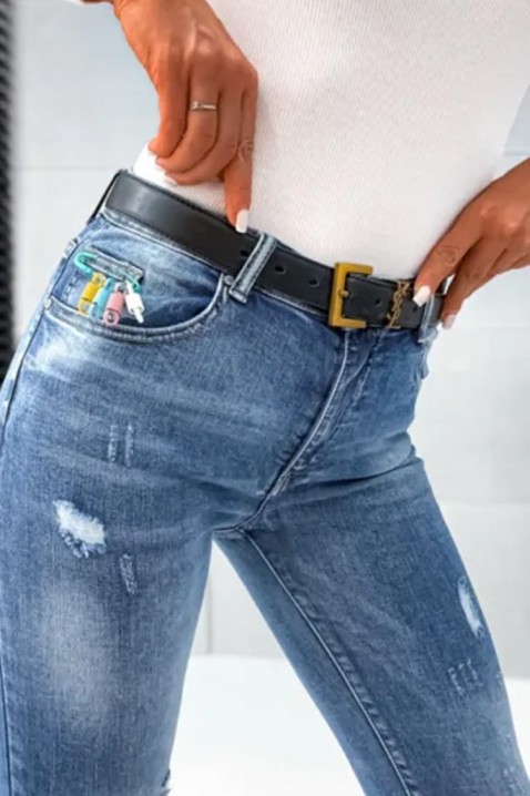 Traperice HELENDA, Boja: svijetlo plava, IVET.HR - MODERNA ODJEĆA