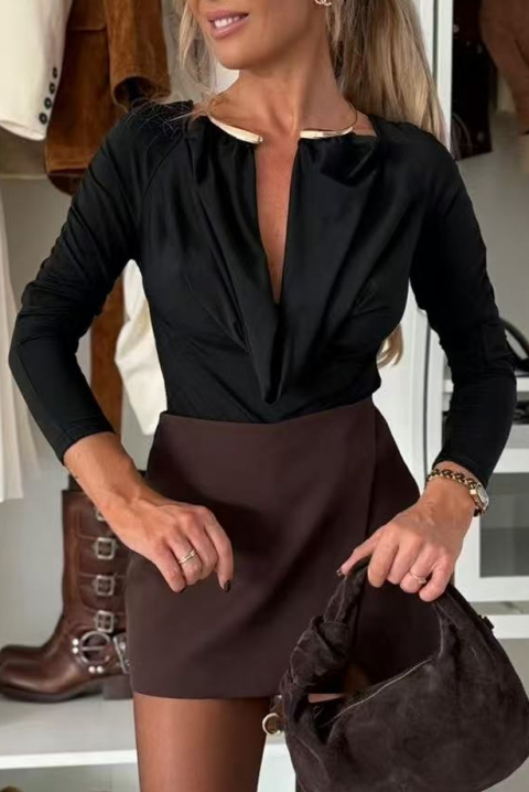 Ženska bluza FELISITA BLACK, Boja: crna, IVET.HR - MODERNA ODJEĆA
