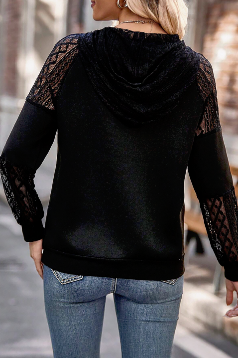 Ženska bluza ALZINDA BLACK, Boja: crna, IVET.HR - MODERNA ODJEĆA